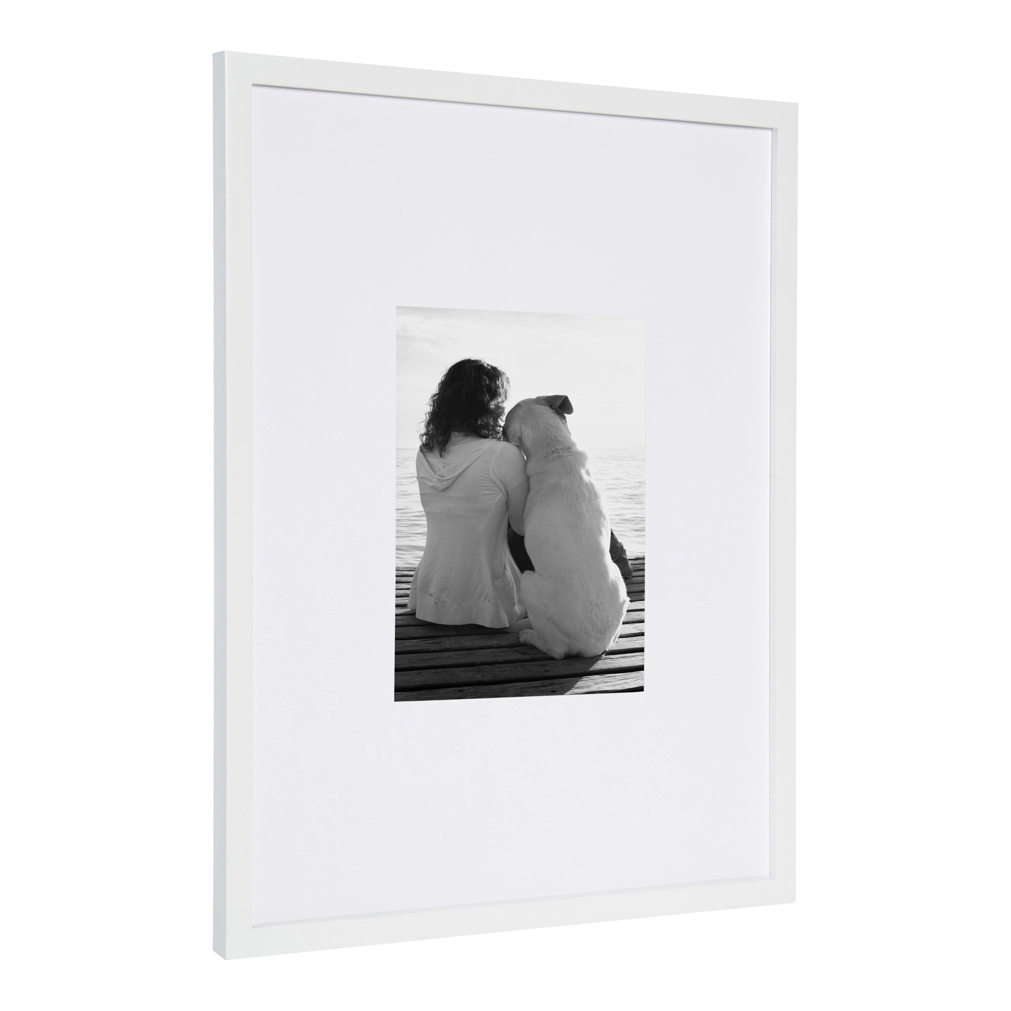 Cadre photo mural en bois DesignOvation Gallery, lot de 2