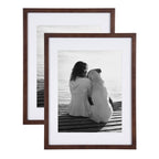 Cadre photo mural en bois DesignOvation Gallery, lot de 2