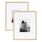Cadre photo mural en bois DesignOvation Gallery, lot de 2