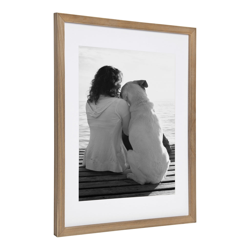 Cadre photo mural en bois DesignOvation Gallery, lot de 2