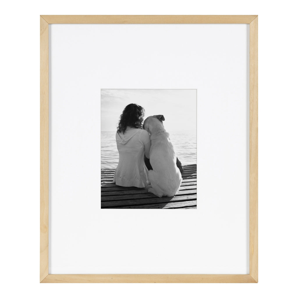 Cadre photo mural en bois DesignOvation Gallery, lot de 2