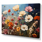 Designart Abstrait Fleurs de Saison Aquarelle I Art Mural Floral Salon