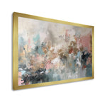 Peinture abstraite Designart Brushstroke I Art mural abstrait encadré pour salon
