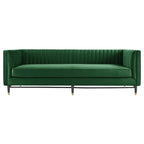 Canapé en velours haute performance touffeté Devote Channel