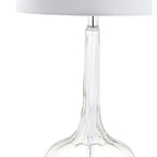 Lampe de table à LED Diamante 28,5 en verre rose (lot de 2) par JONATHAN Y