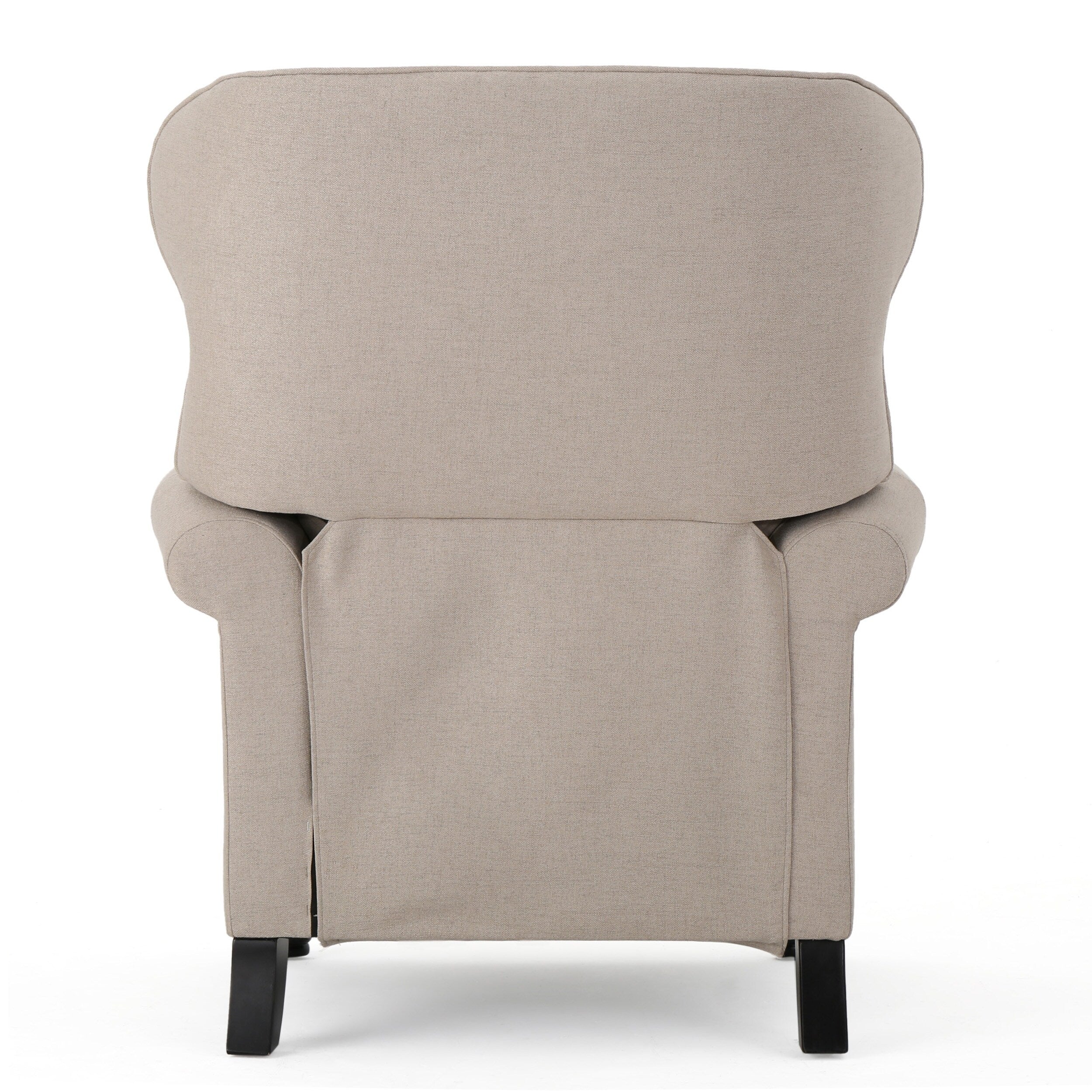 Fauteuil inclinable capitonné à point de diamant avec garniture cloutée