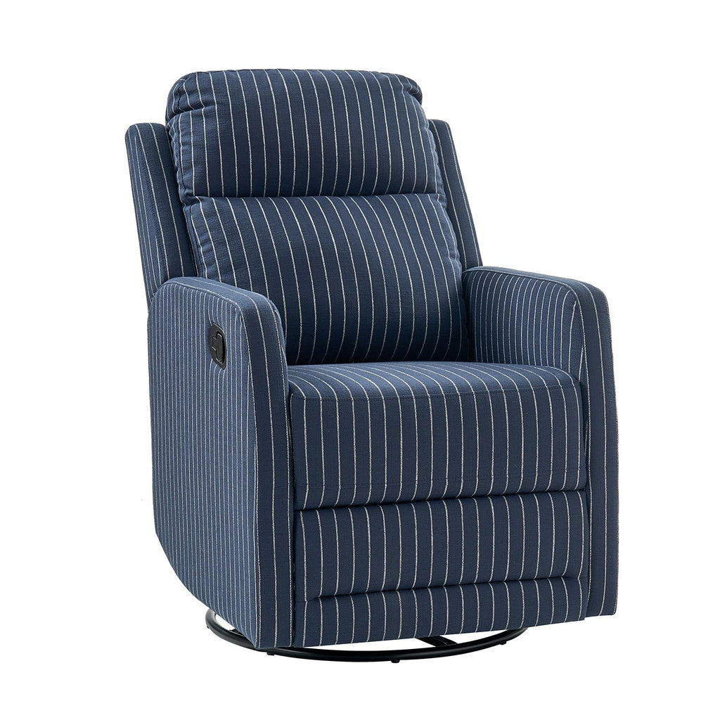 Fauteuil inclinable pivotant à 360 degrés Diana Modern en polyester par HULALA HOME