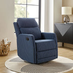 Fauteuil inclinable pivotant à 360 degrés Diana Modern en polyester par HULALA HOME