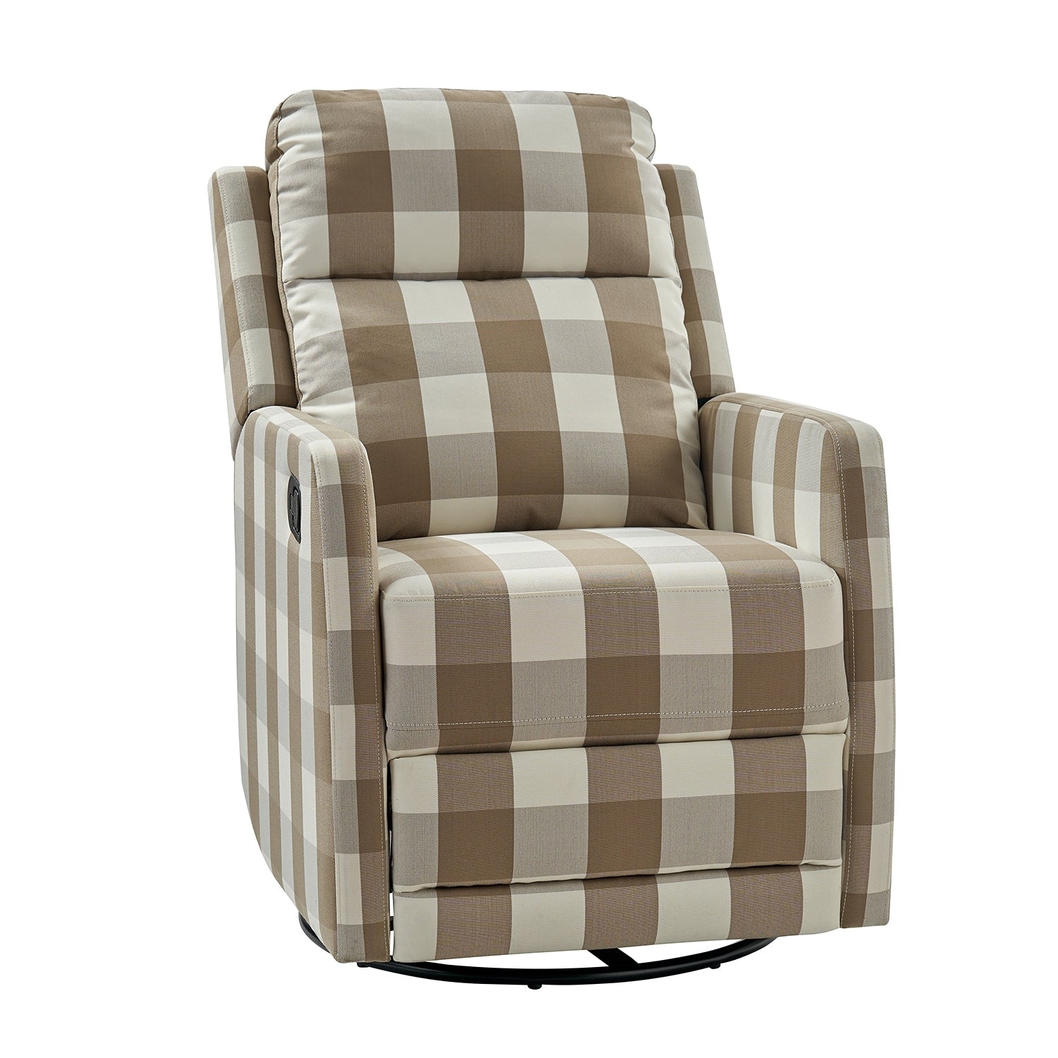 Fauteuil inclinable pivotant à 360 degrés Diana Modern en polyester par HULALA HOME