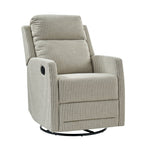 Fauteuil inclinable pivotant à 360 degrés Diana Modern en polyester par HULALA HOME