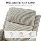 Fauteuil inclinable pivotant à 360 degrés Diana Modern en polyester par HULALA HOME