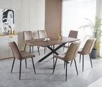 Table rectangulaire et chaises Epsom 1.6