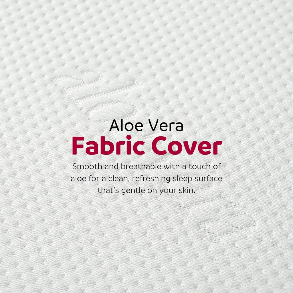 Matelas Divine 8 po en mousse gel moyenne avec aloe vera Bed in a Box