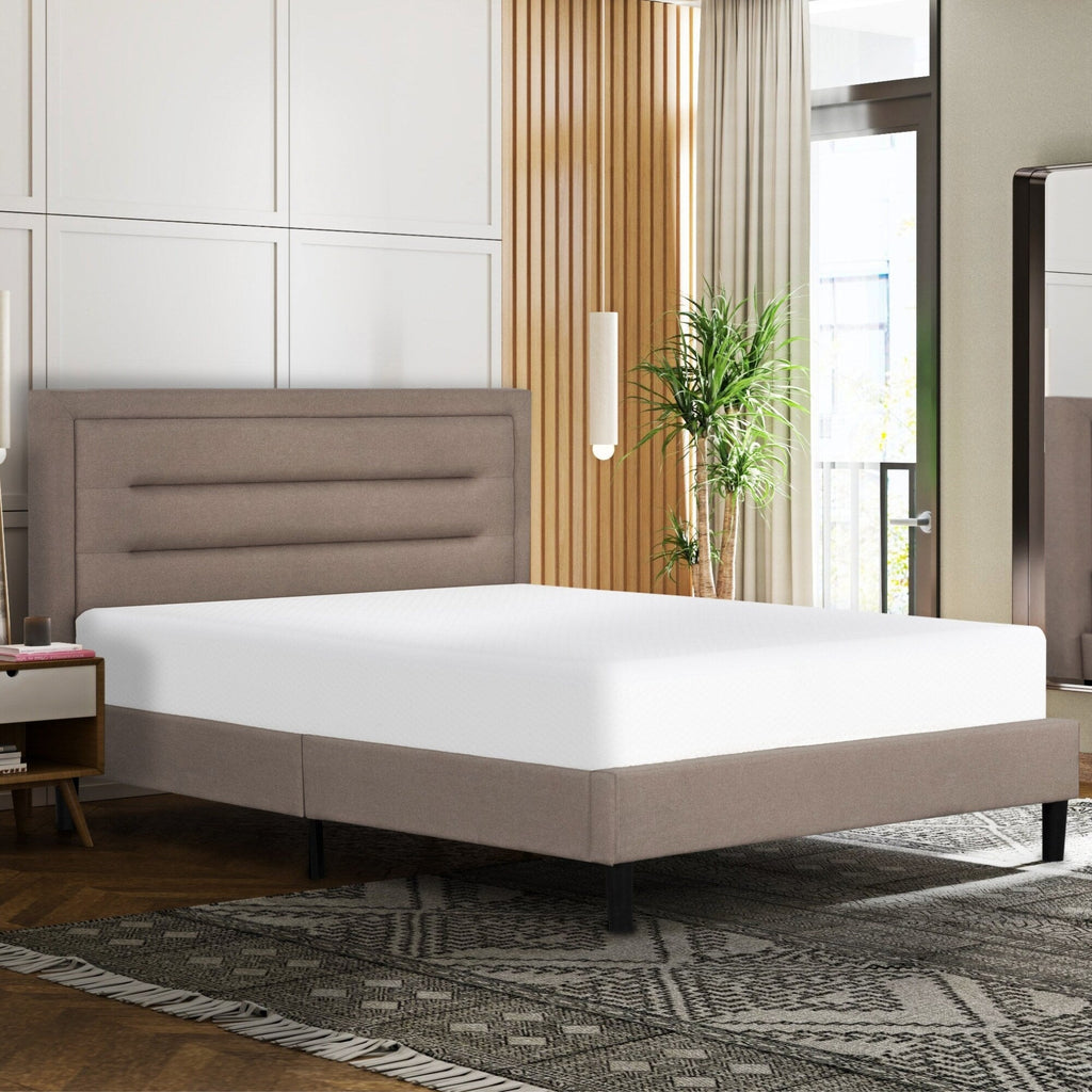 Matelas Divine 8 po en mousse gel moyenne avec aloe vera Bed in a Box