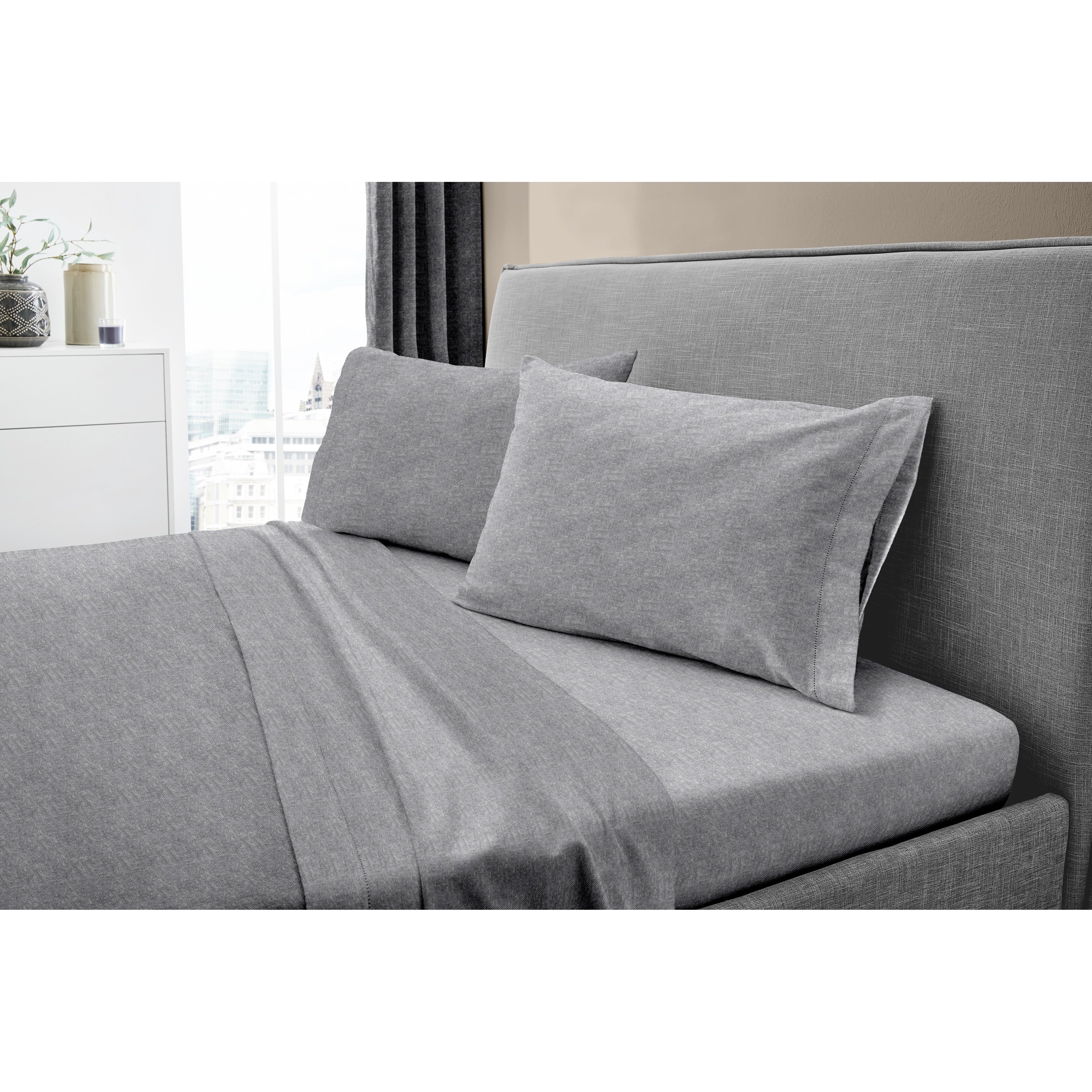 Parure de lit de luxe en flanelle allemande Dormisette, 170 g, en coton