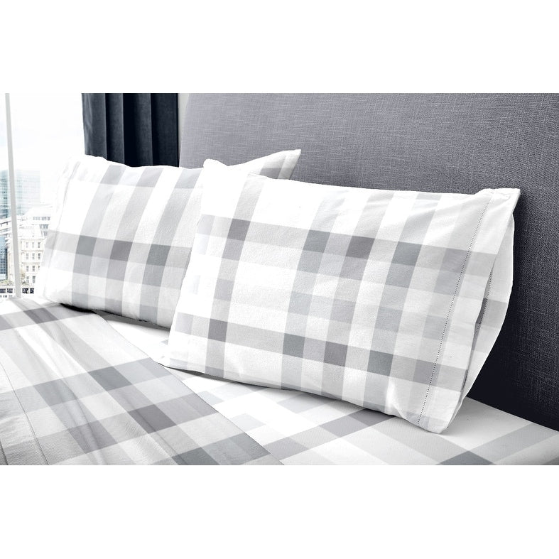 Parure de lit de luxe en flanelle allemande Dormisette, 170 g, en coton