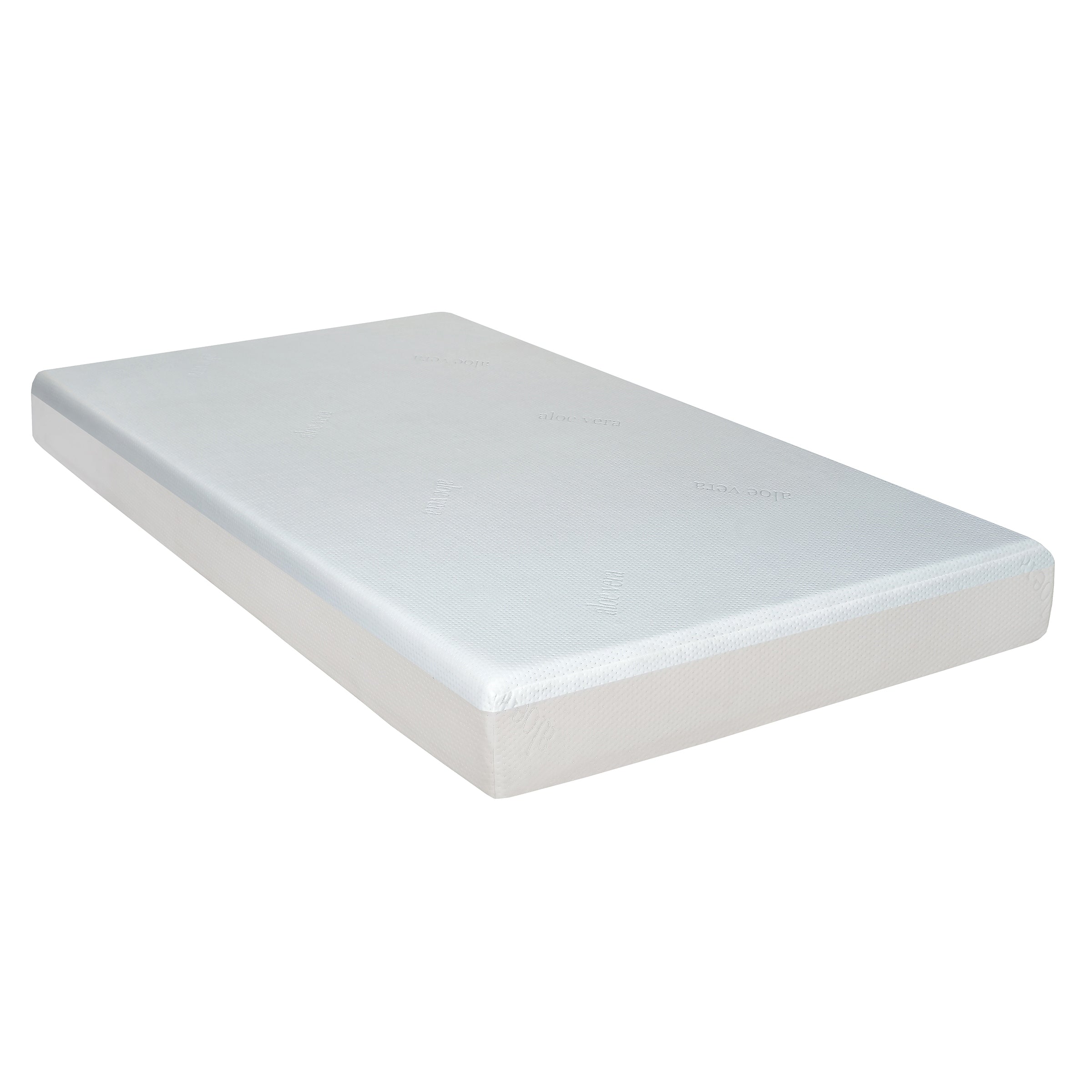 Matelas en mousse à mémoire de forme ferme Doze de 6 po avec housse en aloe vera
