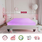 Matelas en mousse à mémoire de forme ferme Doze de 6 po avec housse en aloe vera