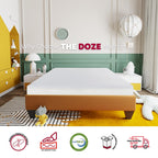 Matelas en mousse à mémoire de forme ferme Doze de 6 po avec housse en aloe vera