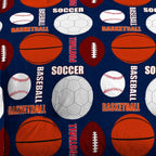 Dream Factory All Sports Ensemble de literie 7 pièces dans un sac avec draps