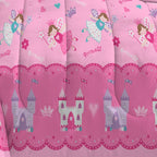 Parure de lit 7 pièces Dream Factory Butterfly Dots Pink avec draps
