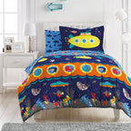 Parure de lit Dream Factory Submarine en microfibre avec draps