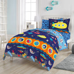 Parure de lit Dream Factory Submarine en microfibre avec draps