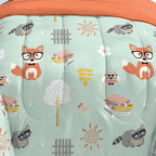 Lit double Dream Factory Woodland Friends dans un sac avec ensemble de draps