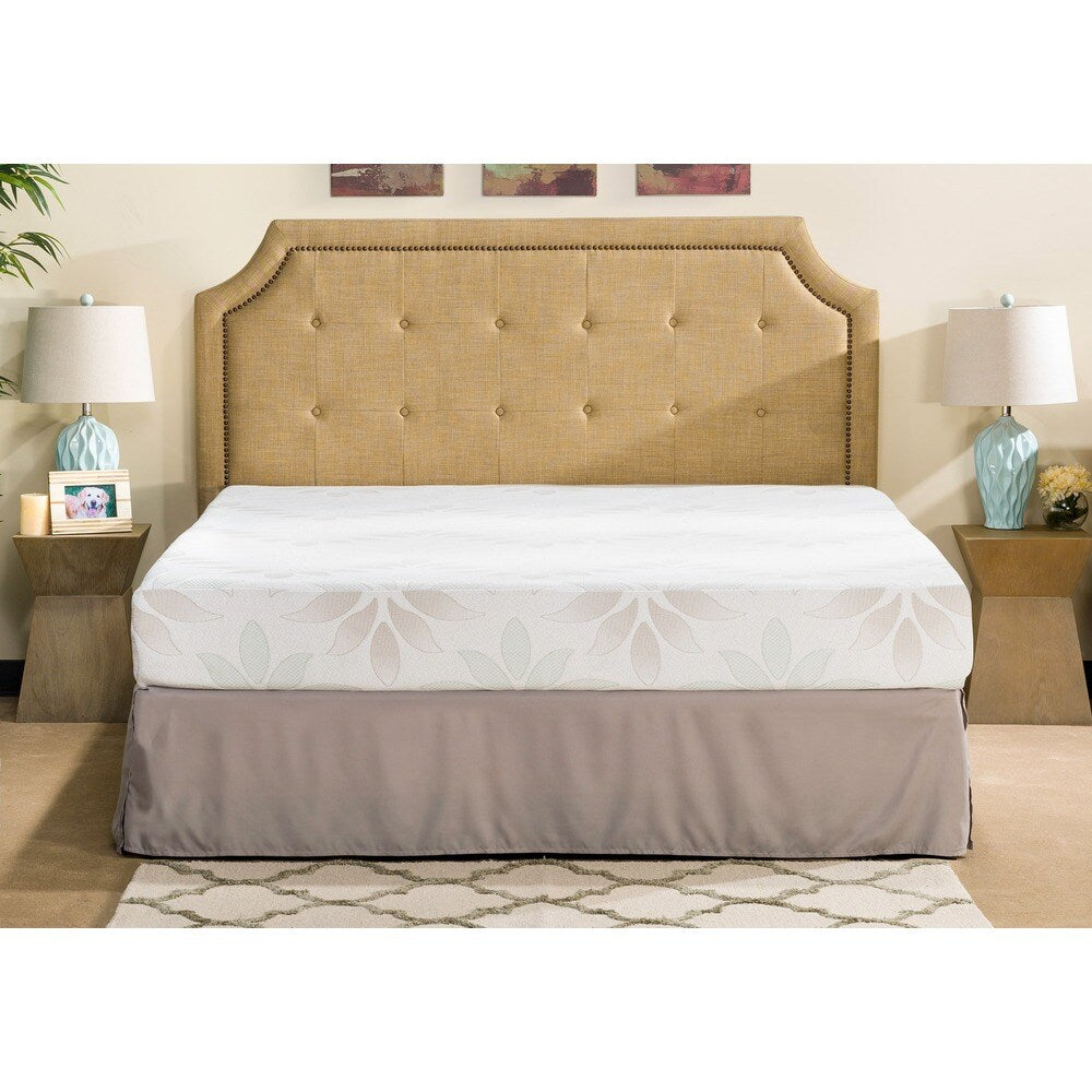 Matelas en mousse à mémoire de forme Dream Pro Recharge Lunair 9 pouces King-size