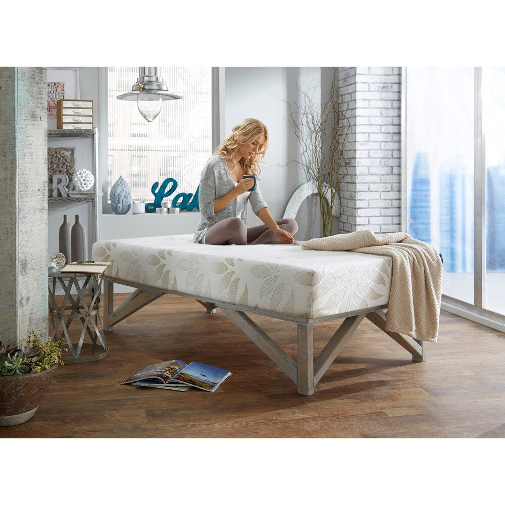 Matelas en mousse à mémoire de forme Dream Pro Recharge Lunair 9 pouces pour lit simple