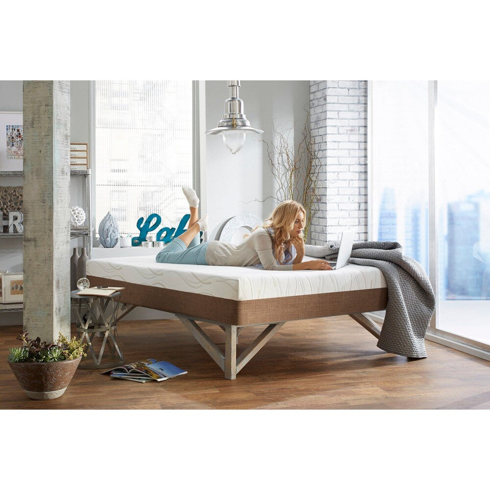 Matelas en mousse à mémoire de forme Dream Pro Revitalize Lunair de 11 pouces pour lit queen size