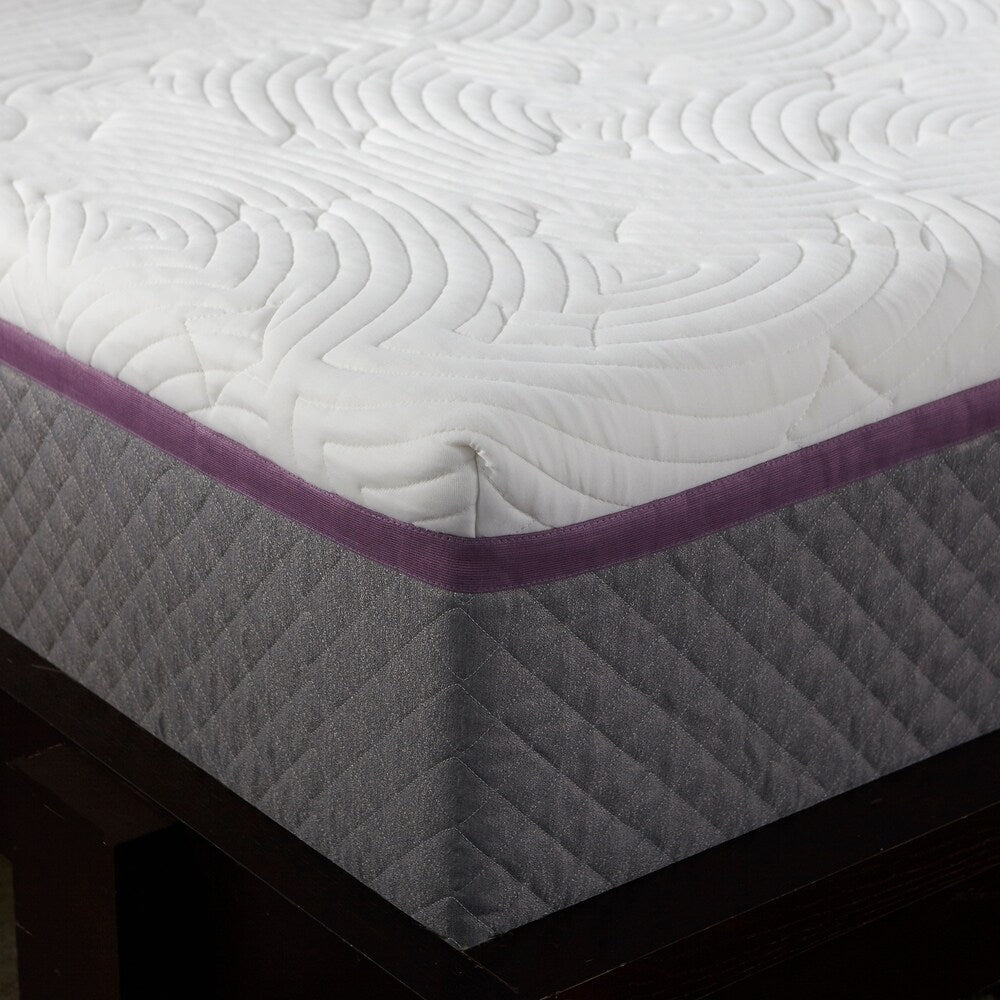 Matelas en mousse à mémoire de forme Dreamaway Easton de 14 pouces pour lit queen-size