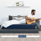 Matelas en mousse à mémoire de forme Dreamfoam Bedding Chill 10 Gel | Lit superposé pour camping-car 28 x 75