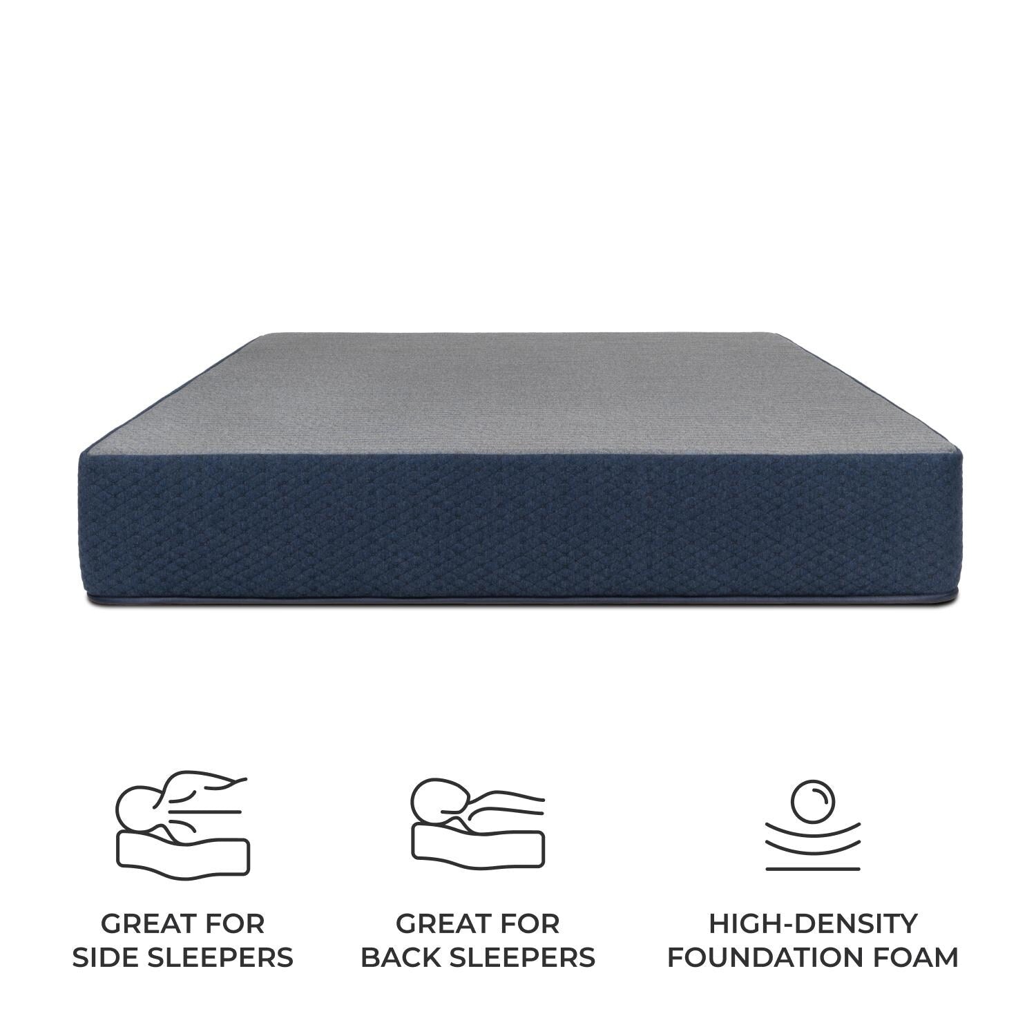 Matelas Dreamfoam Bedding Chill 14 en mousse à mémoire de forme pour camping-car | RV King 70x80