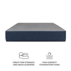 Matelas en mousse à mémoire de forme Dreamfoam Bedding Chill 8 Gel | RV King 70x74