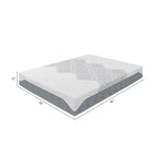 Matelas Dreamwave 12 pouces en mousse à mémoire de forme mi-ferme et rafraîchissante avec gel