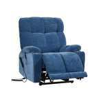 Fauteuil inclinable électrique OKIN à double moteur pour personnes âgées, inclinaison infinie de 105° à 180°, chauffage et massage avec 8 points de vibration