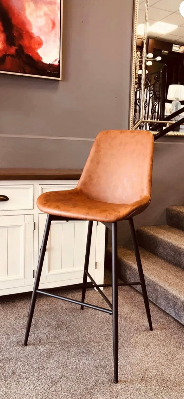 Tabouret de bar Charlotte beige