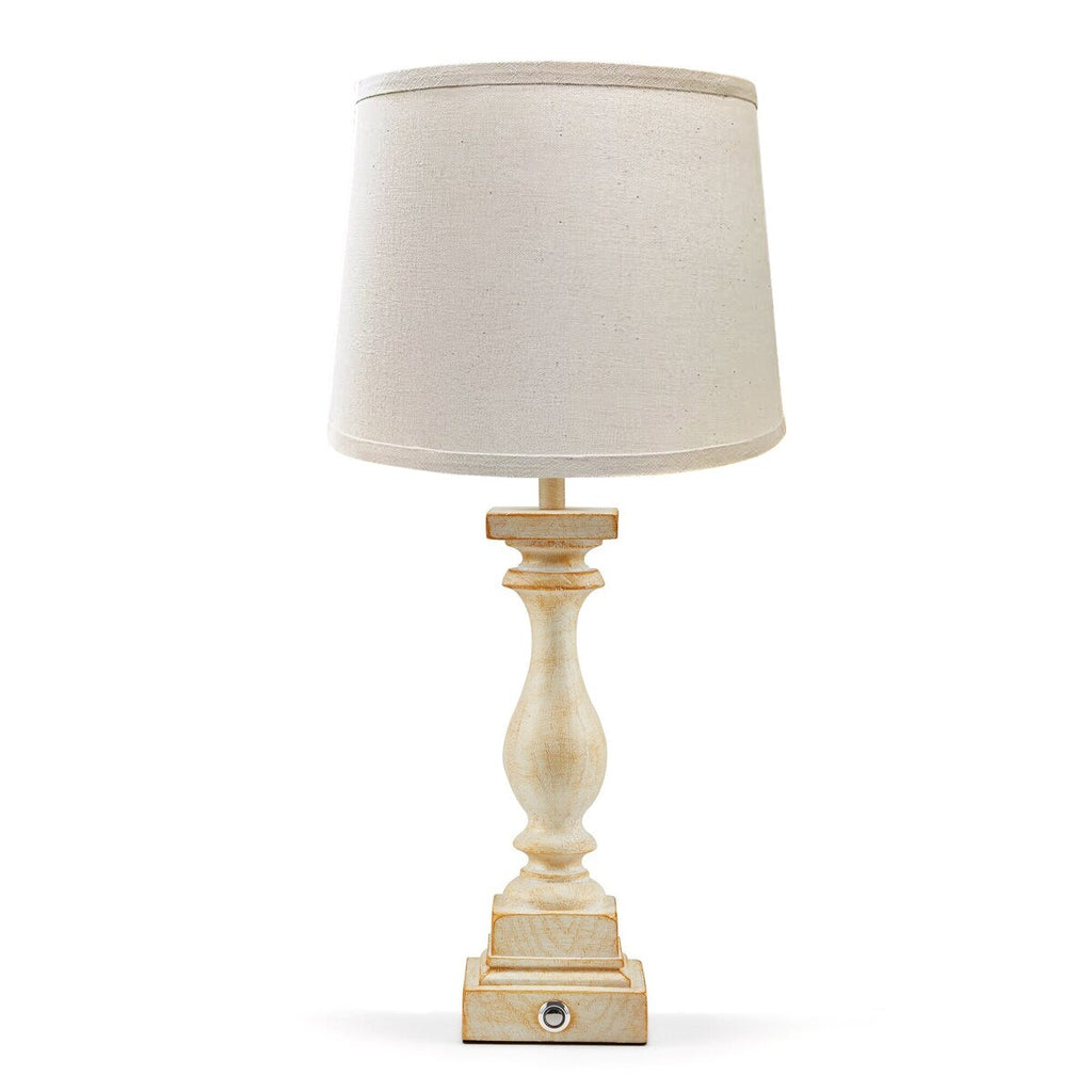 Lot de 2 lampes de chevet EROMMY avec deux ports USB, 2 ampoules incluses et commande tactile à 3 positions. Idéal pour le salon et la chambre.