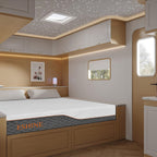 Matelas hybrides pour camping-car ESHINE 10 pouces, offrant un excellent soutien