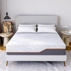 Matelas hybride en mousse à mémoire de forme ESHINE 14 pouces pour lit réglable