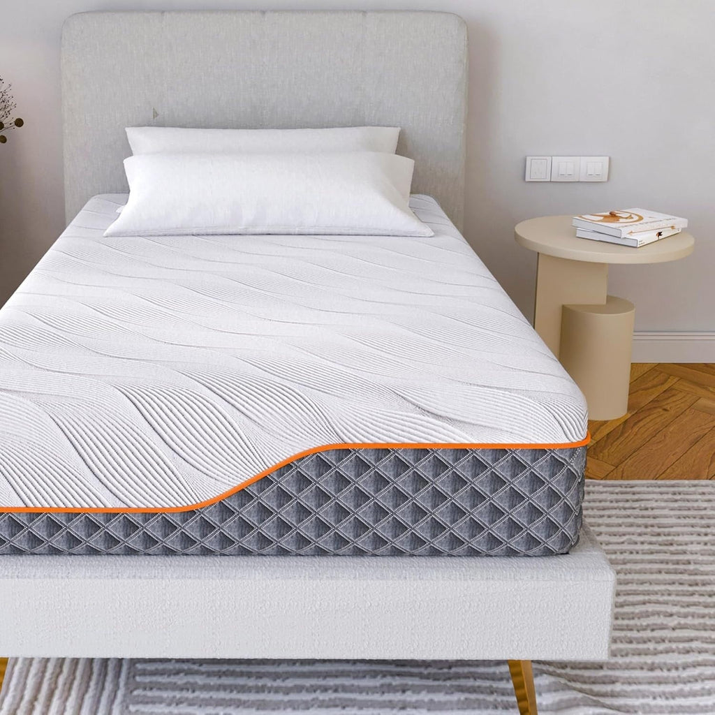 Matelas hybride en mousse à mémoire de forme ESHINE 14 pouces pour lit réglable