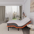 Matelas hybride en mousse à mémoire de forme ESHINE 14 pouces pour lit réglable