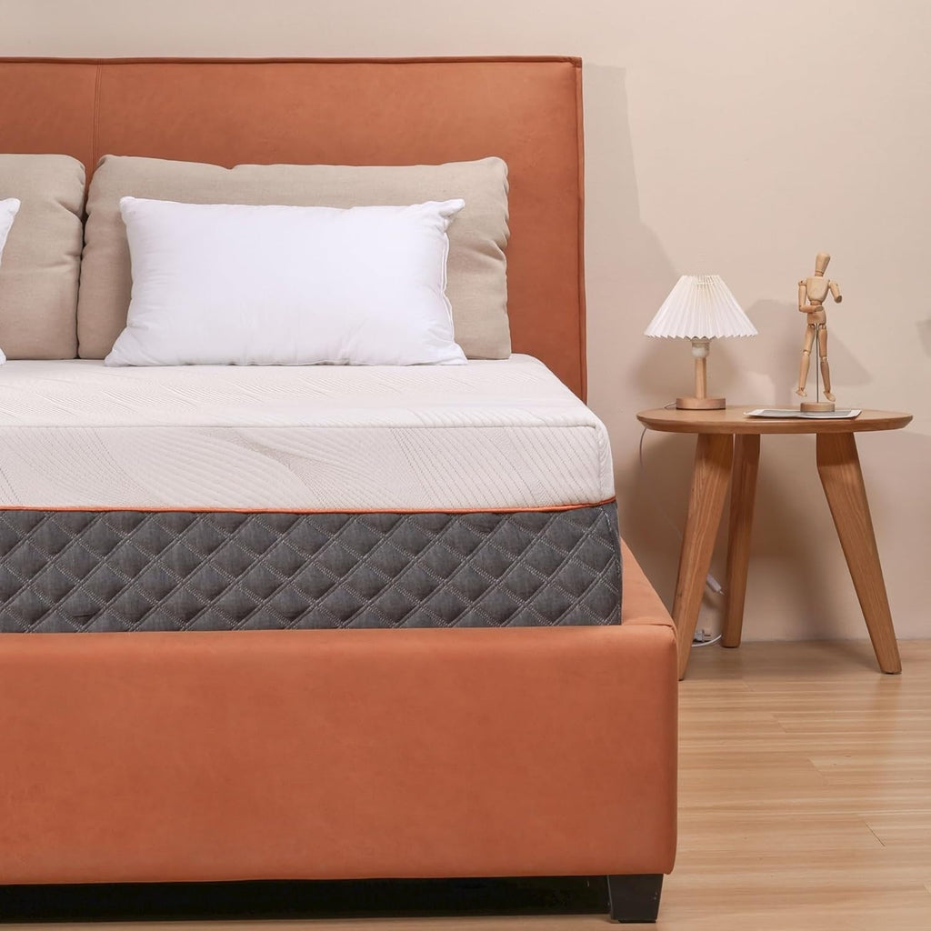 Matelas hybride en mousse à mémoire de forme ESHINE 14 pouces pour lit réglable