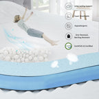 Matelas en mousse à mémoire de forme gel 10 pouces, confort moyen