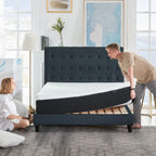 Matelas en mousse à mémoire de forme gel 10 pouces, confort moyen
