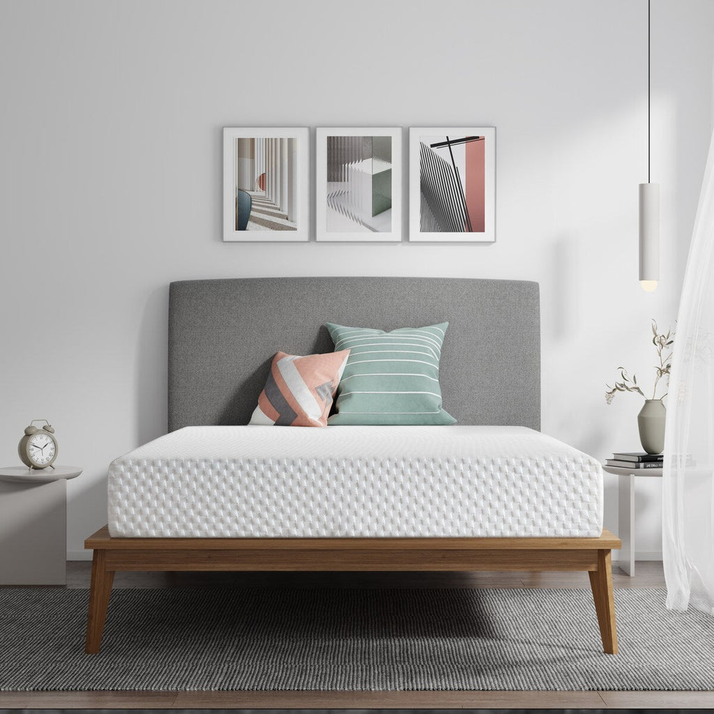 Matelas en mousse à mémoire de forme gel 10 pouces, confort moyen