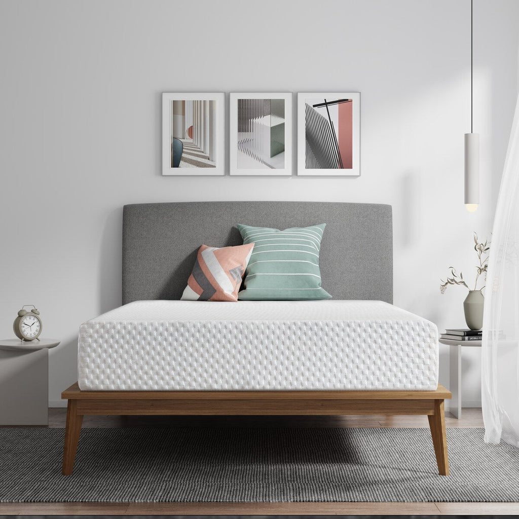Matelas en mousse à mémoire de forme gel de 12 pouces pour un sommeil frais et un confort moyen
