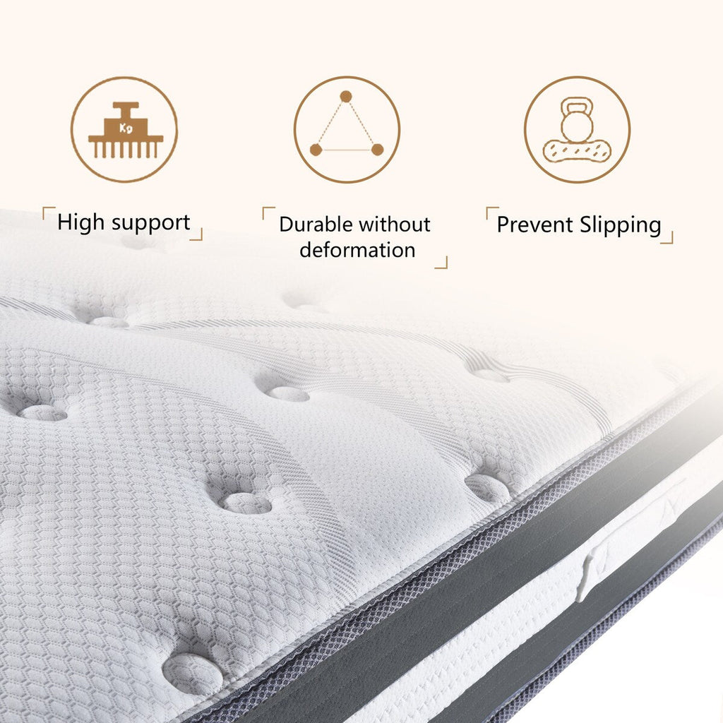 Matelas hybride à ressorts ensachés de 12 pouces