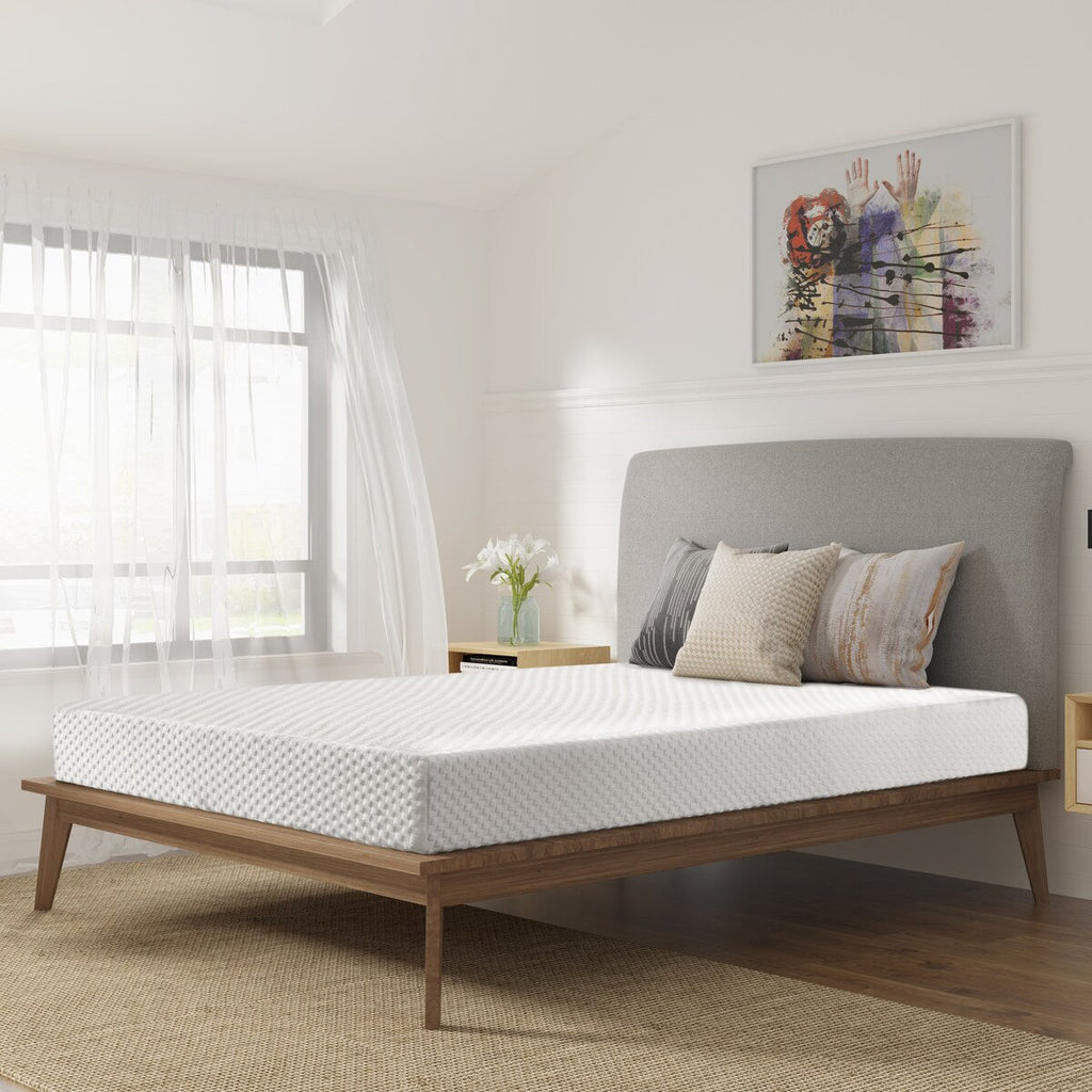 Matelas en mousse à mémoire de forme gel 8 pouces, confort moyen